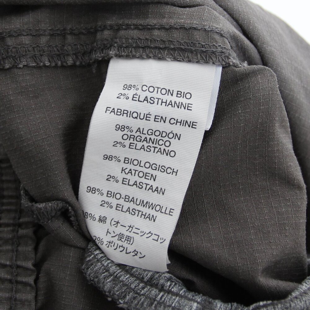 Vuori Ripstop Pant Men's Gray Organic Cotton Size Small - Picture 12 of 12